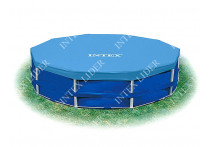 26716 Каркасный бассейн круглый INTEX Prism Frame Pool 3,66х0,99+фильтр-насос картр. 2006 л/ч